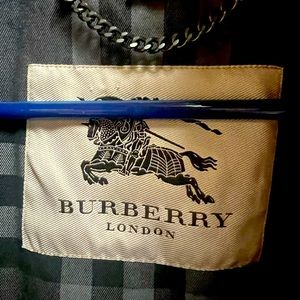 Burberry Black Trench Coat